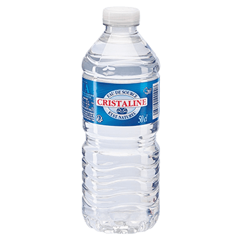 Cristaline eau plate 50cl grossiste