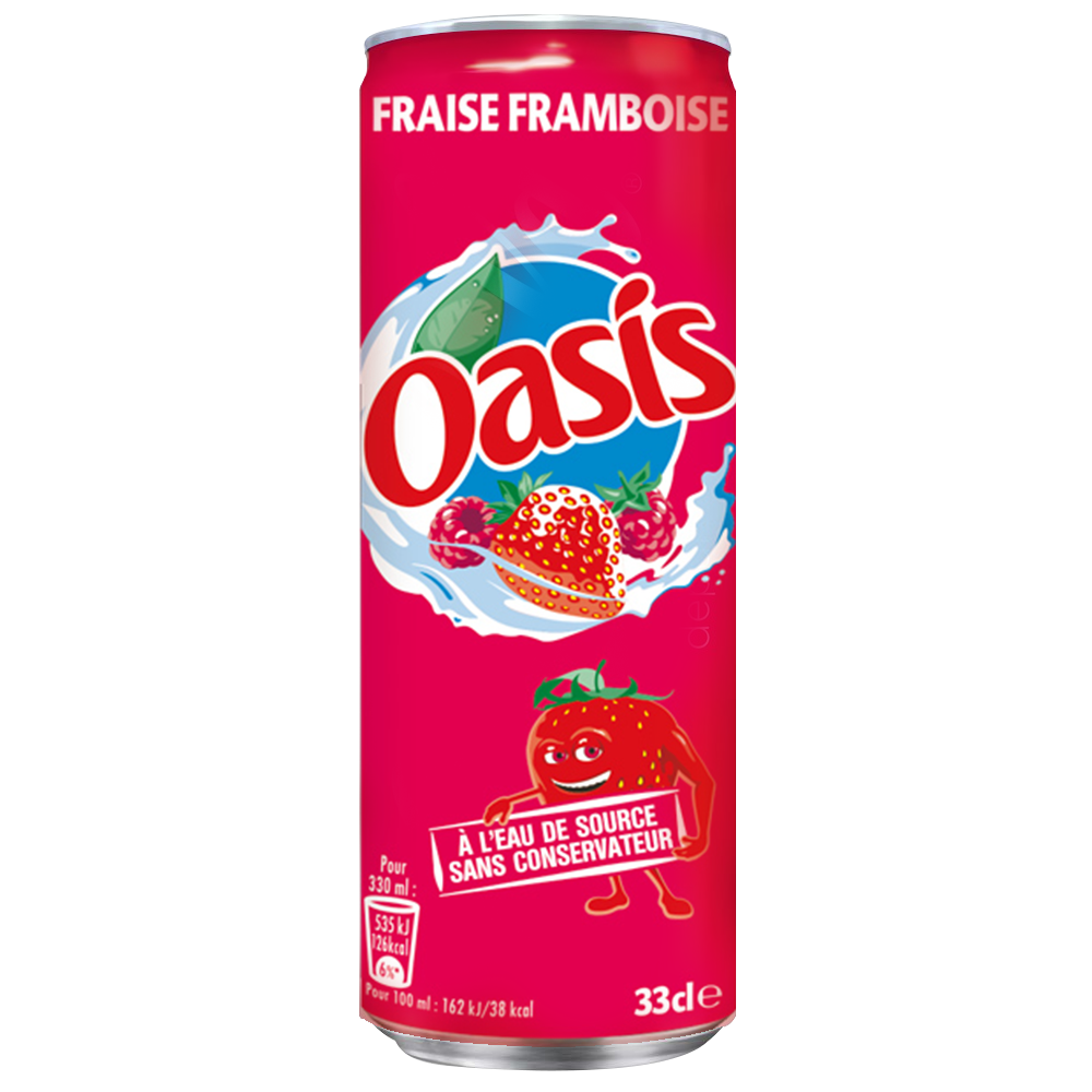 Oasis Fraise Framboise grossiste